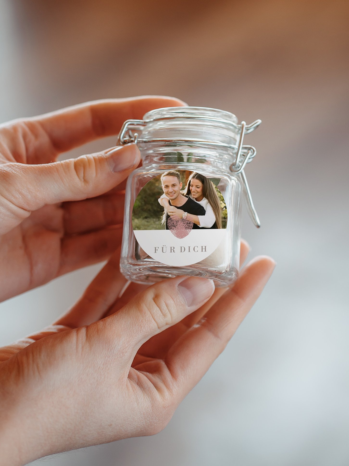 Geschenkaufkleber Hochzeit Loveprint