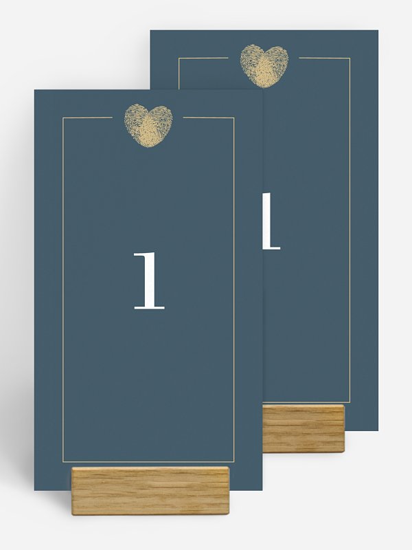 Tischnummer Loveprint
