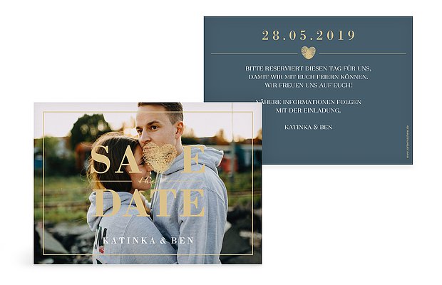 Save-the-Date Karte Loveprint