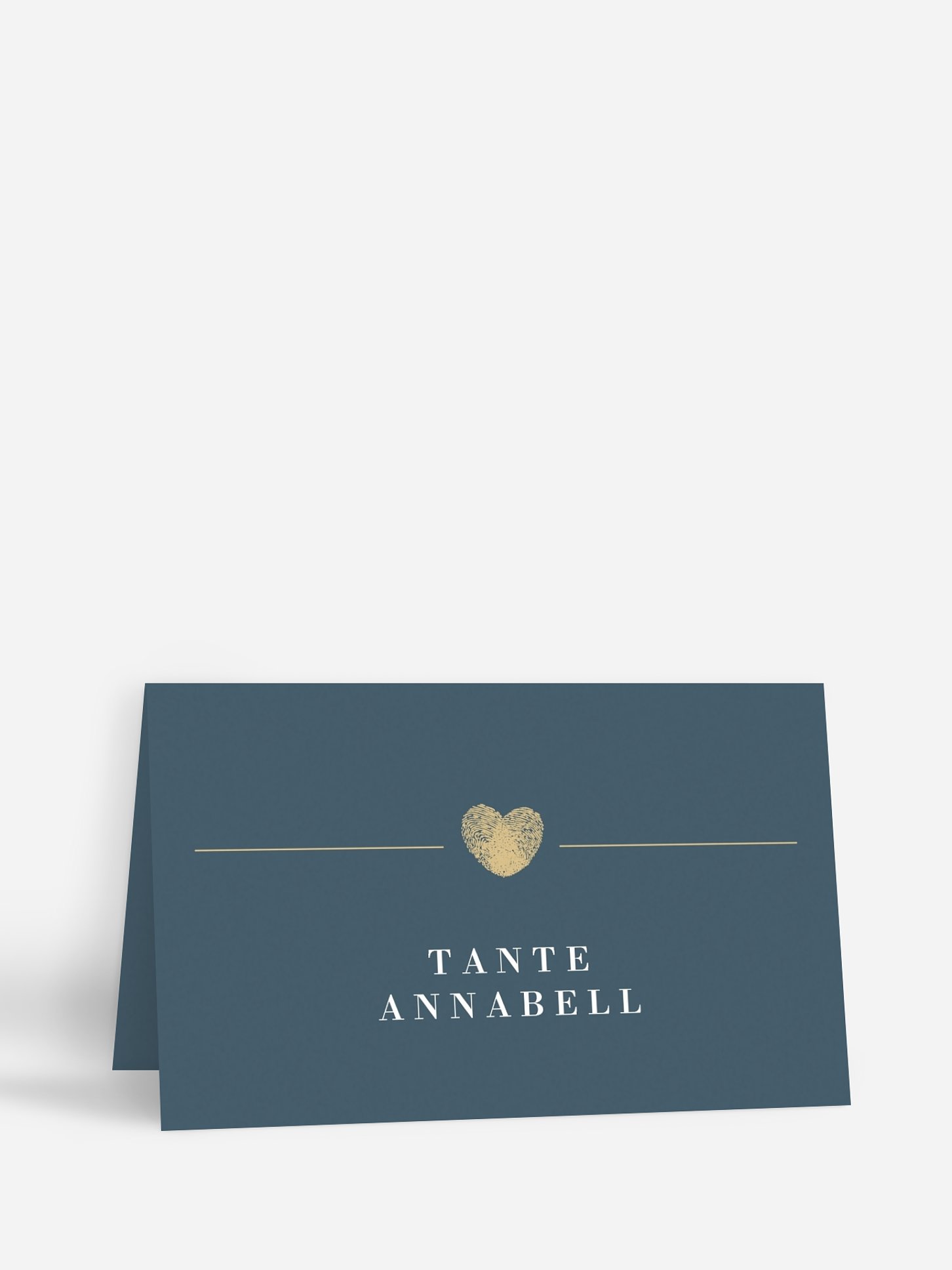 Tischkarte Hochzeit Loveprint