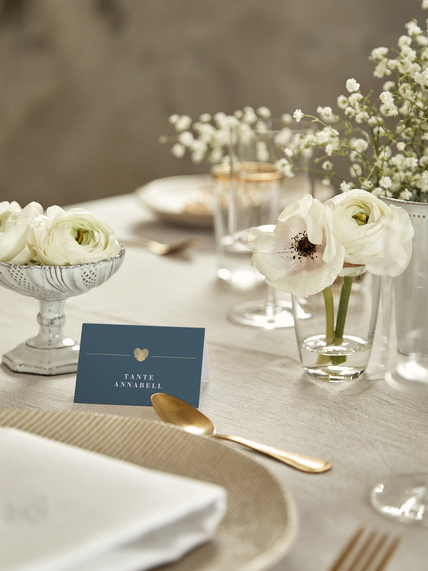 Tischkarte Hochzeit Loveprint