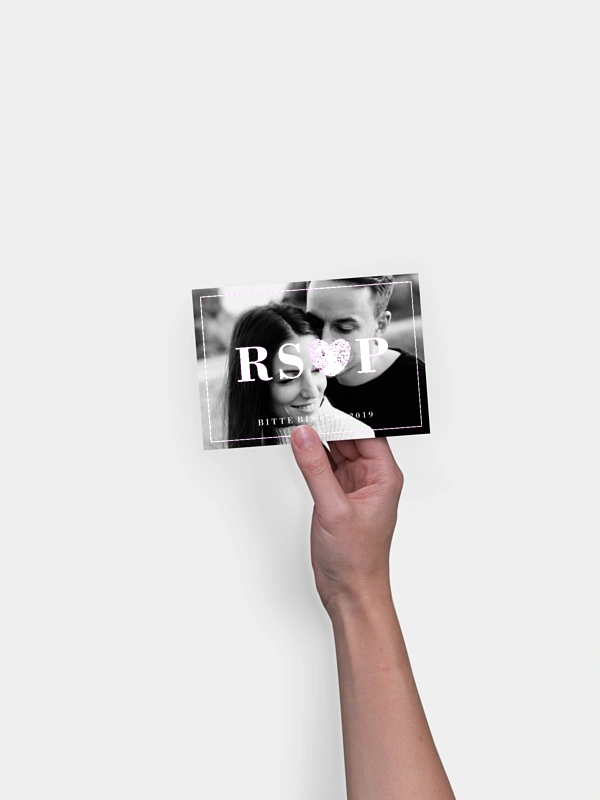 Antwortkarte Hochzeit Loveprint Premium