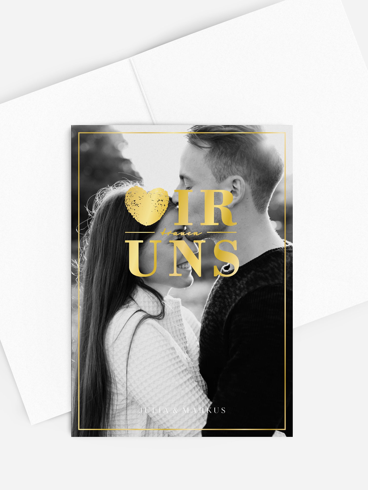 Kirchenheft Hochzeit Loveprint Premium