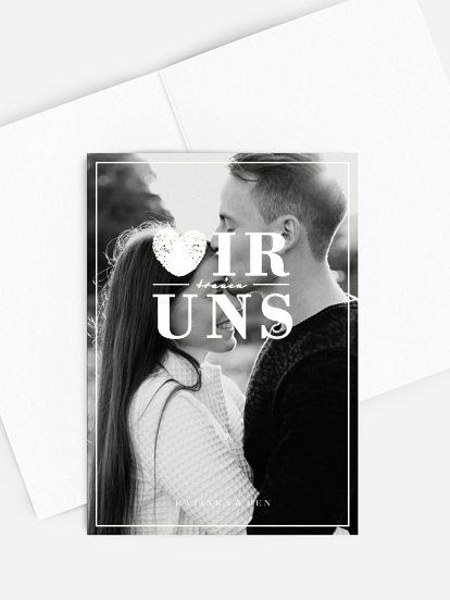 Kirchenheft Hochzeit Loveprint Premium