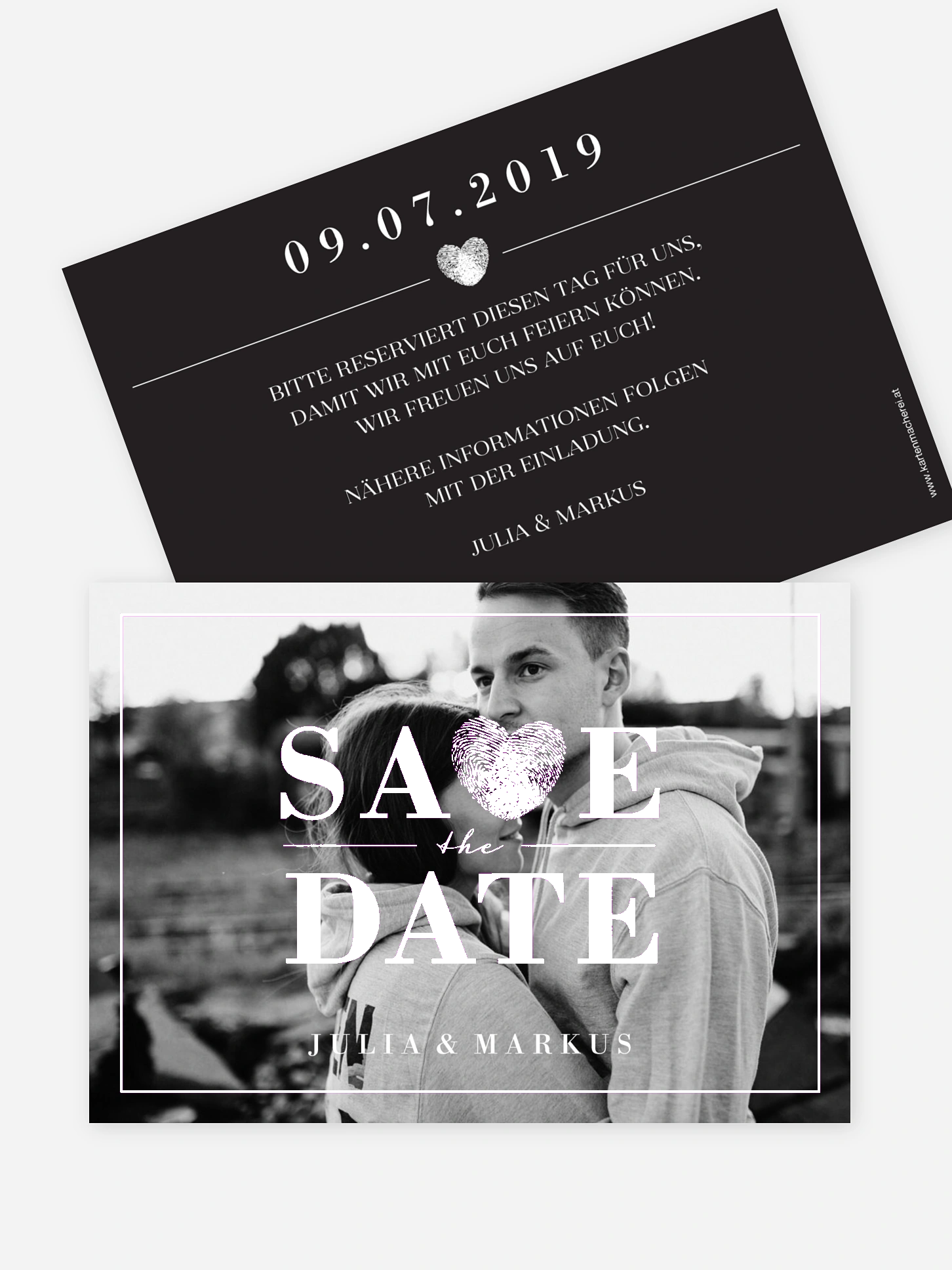 Save-the-Date Karte Loveprint Premium