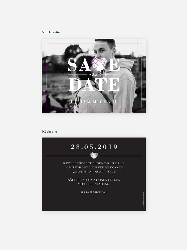 Save-the-Date Karte Loveprint Premium