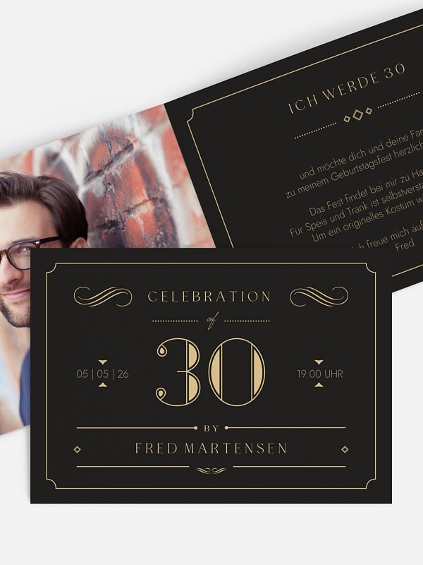 Einladung 30. Geburtstag n/a