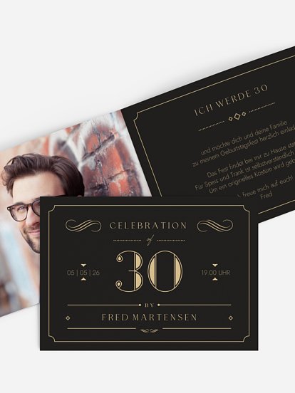 Einladung 30. Geburtstag n/a