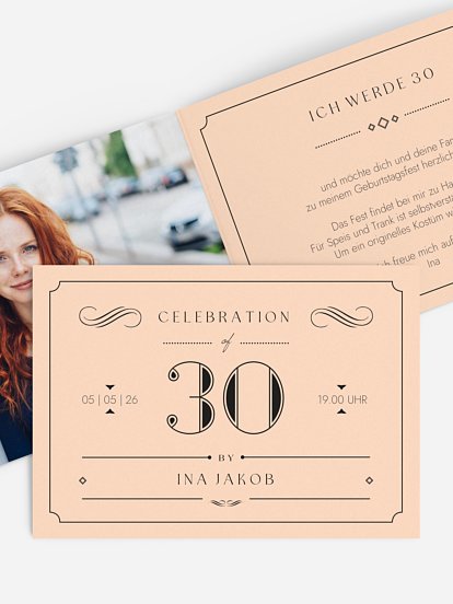 Einladung 30. Geburtstag n/a