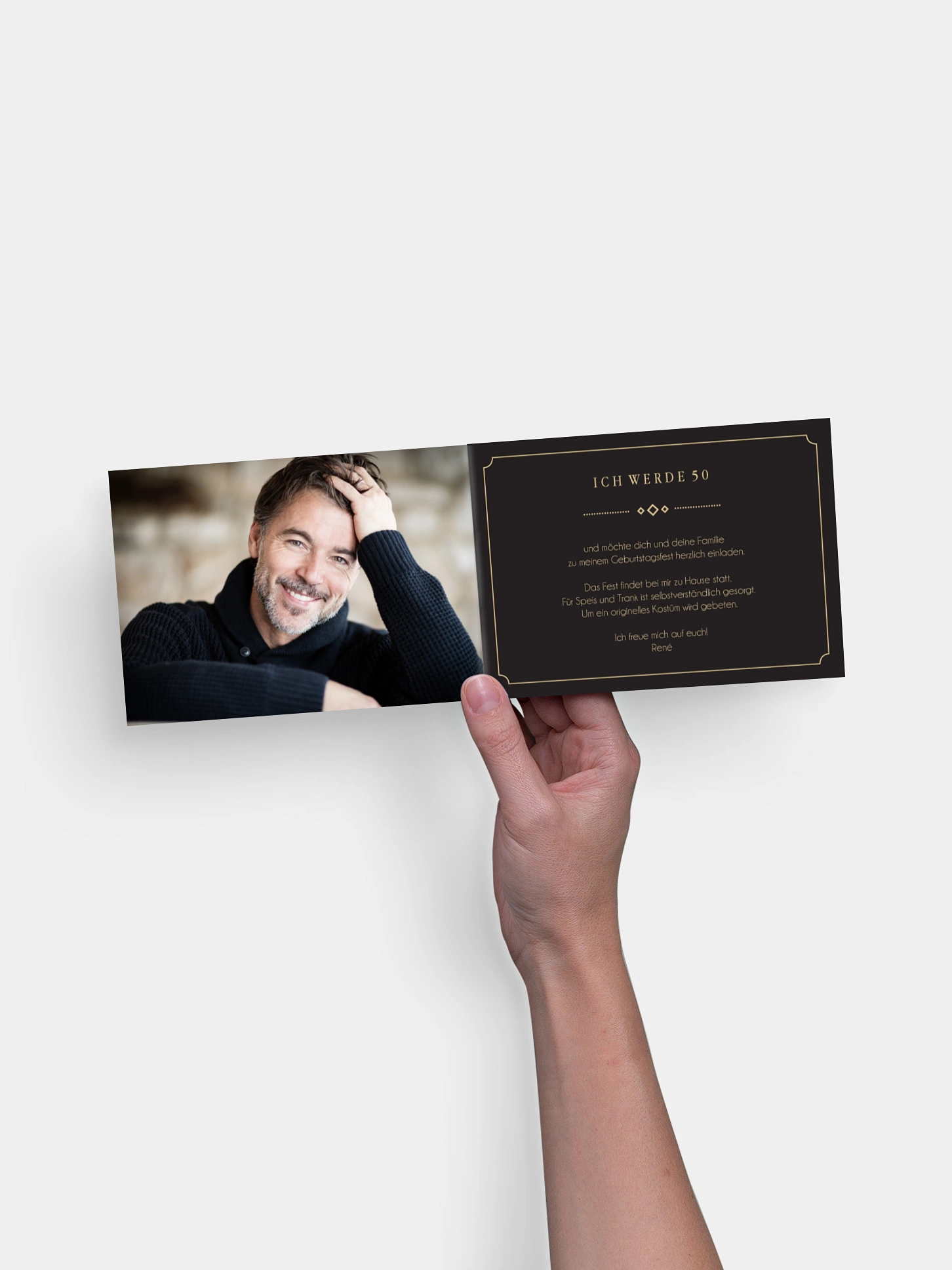 Einladung 50. Geburtstag Gatsby