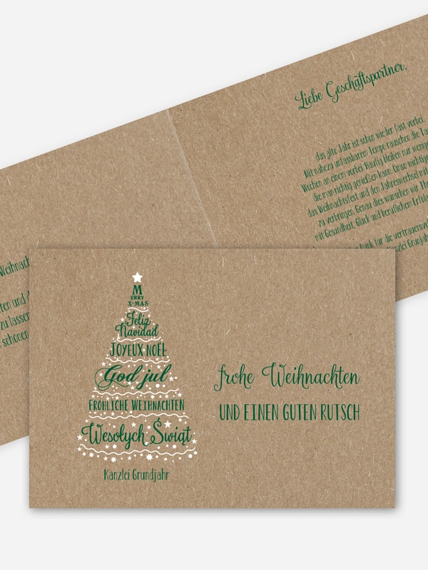 Language Tree Kraftpapier