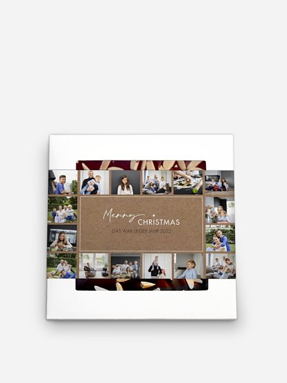 Schokobox What a Year Kraftpapier