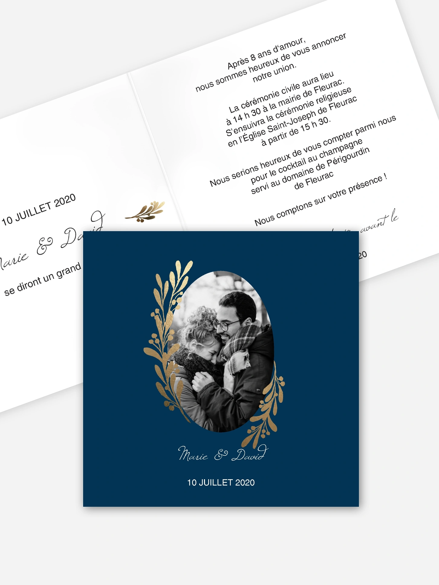Faire-part de mariage Very Vintage