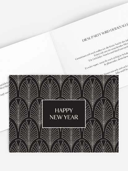 Partyeinladung Precious Time