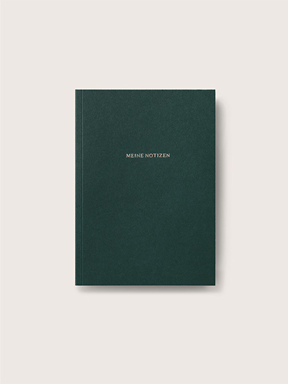 Notizbuch geschäftlich Softcover veredelt