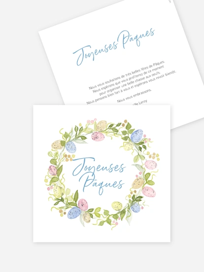 Couronne de Pâques Couronne de Pâques