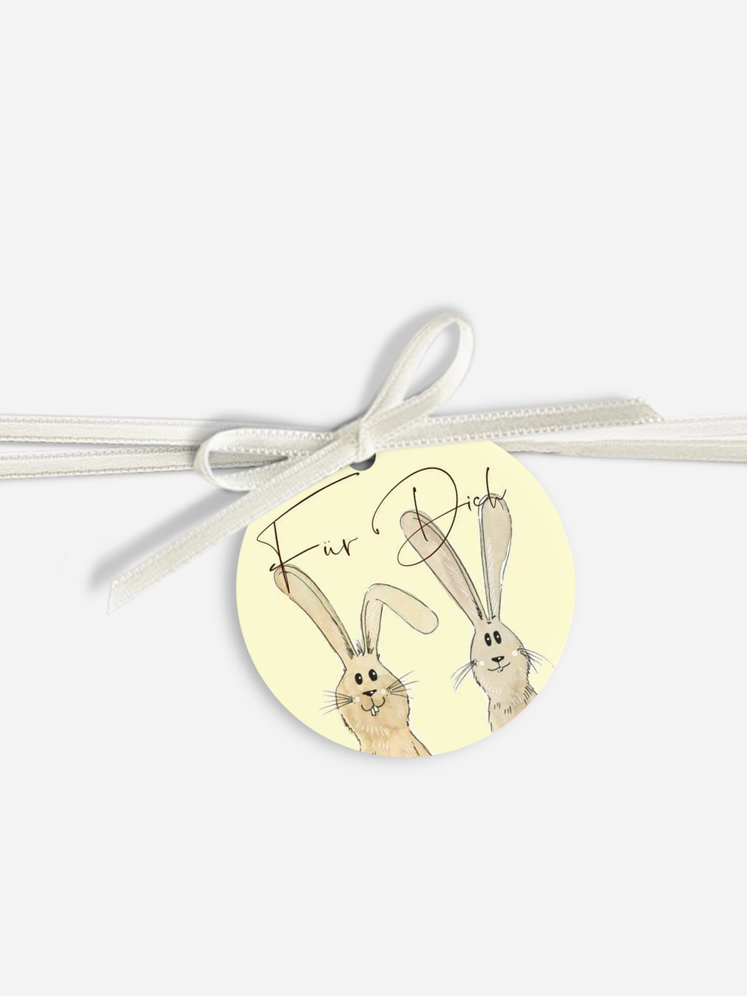 Geschenkeanhänger Hasenbande