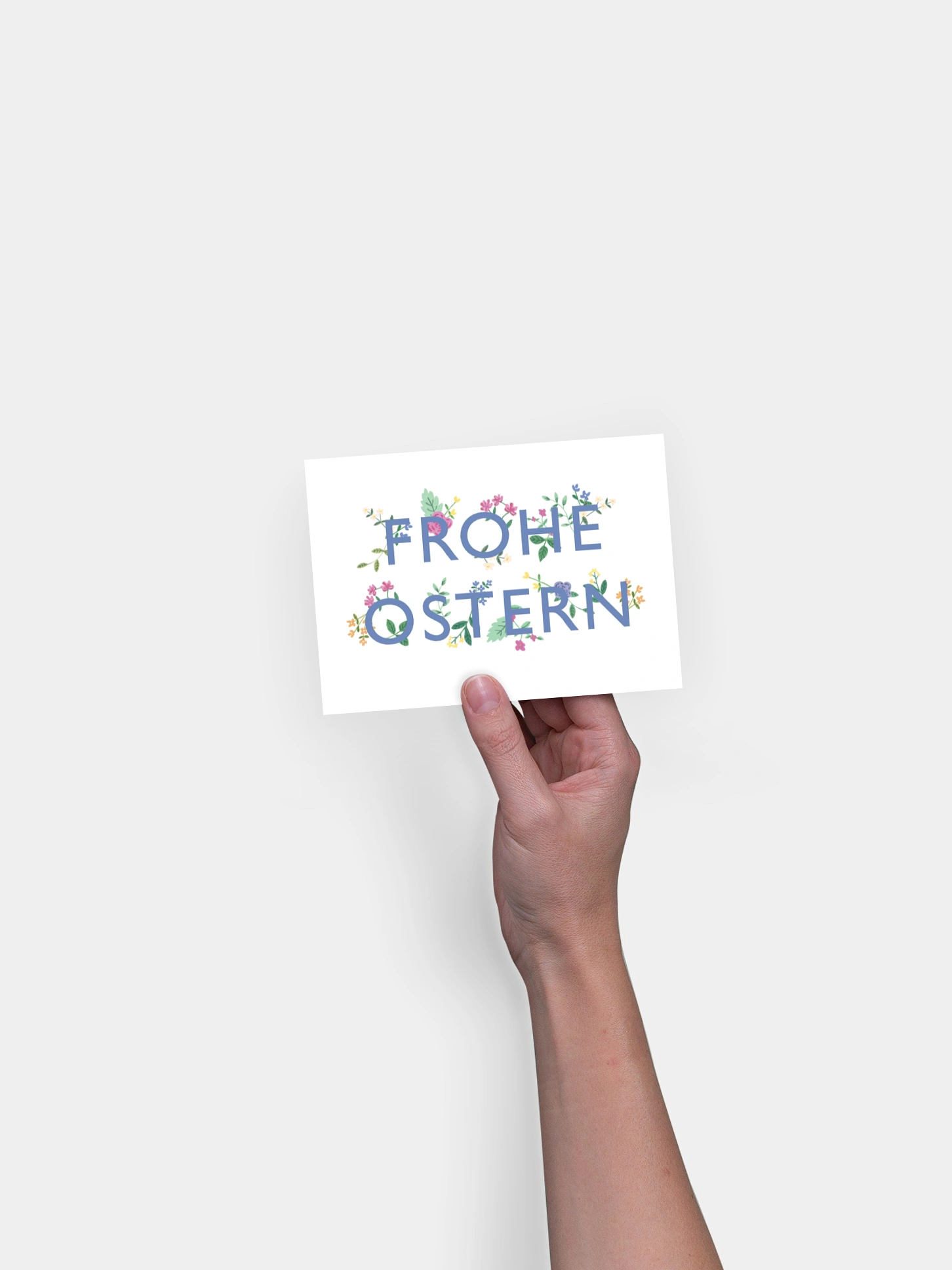 Osterkarte Frohe Ostern