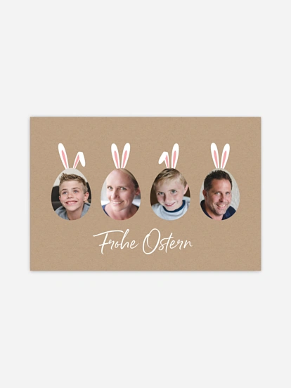 Poster Ostern Hasenohr