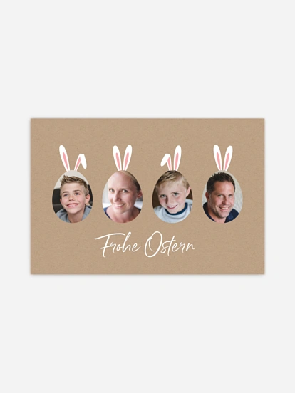 Poster Ostern Hasenohr