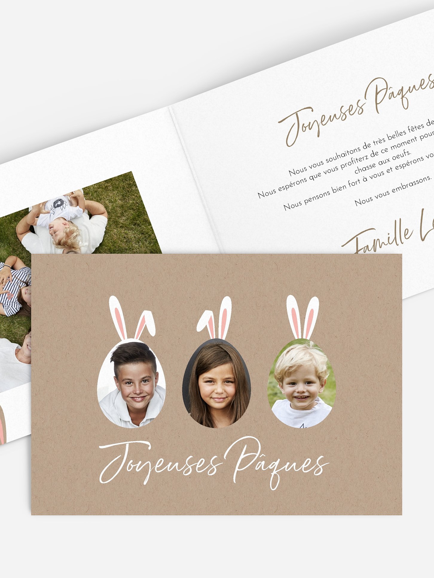 Carte de Pâques Photos lapin
