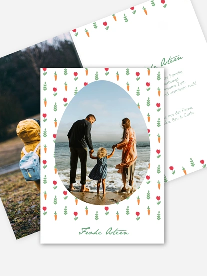 Osterkarte Osterpost