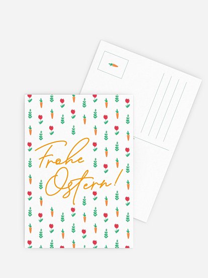 Osterkarte Frühling