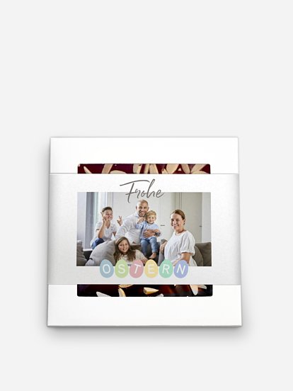 Schokolade Ostern Buntes Fest