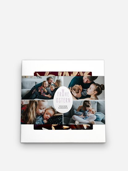 Schokolade Ostern Oster Collage