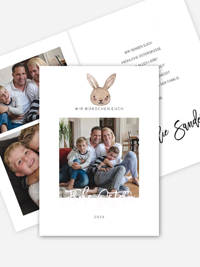 Partyeinladung Bunny
