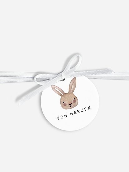 Geschenkeanhänger Bunny