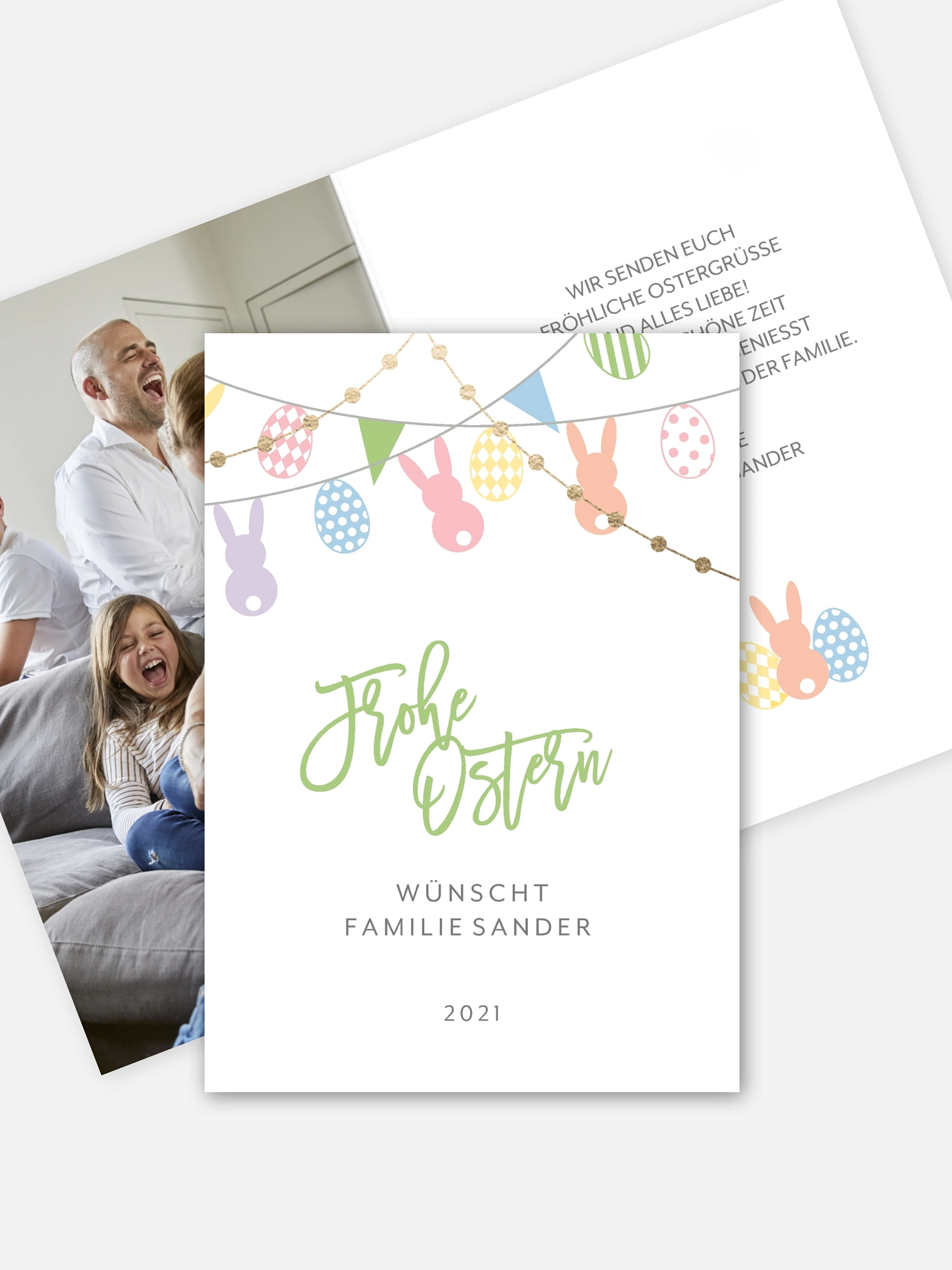 Osterkarte Osterfest