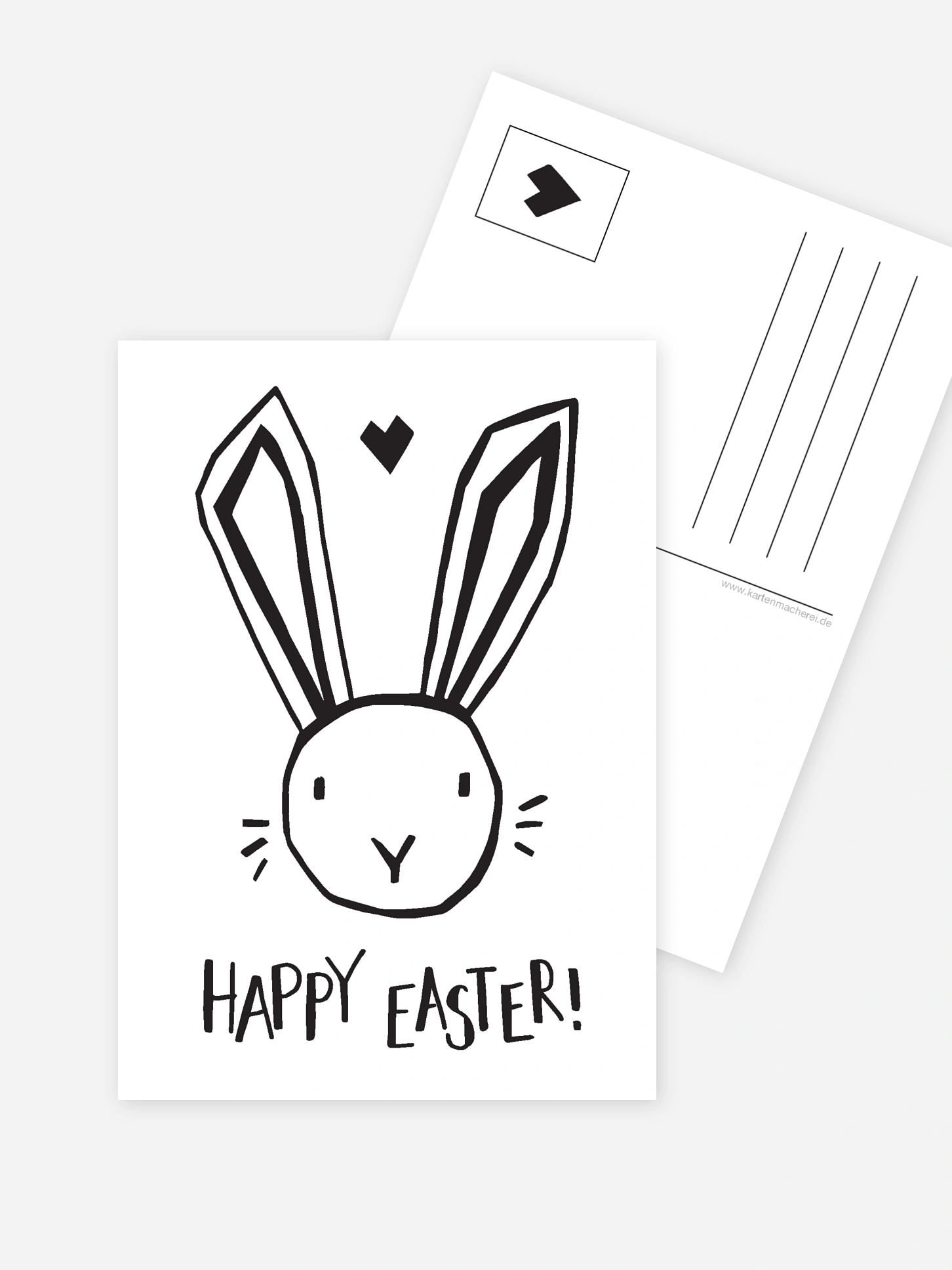 Osterkarte Happy Easter