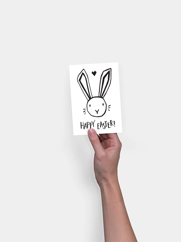 Osterkarte Happy Easter