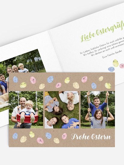 Osterkarte Oster Galerie