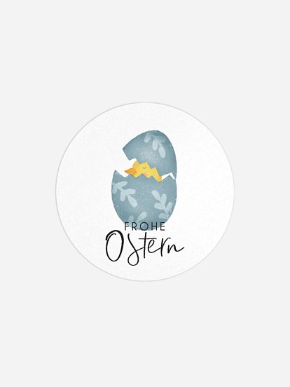 Aufkleber Ostern Eierparty