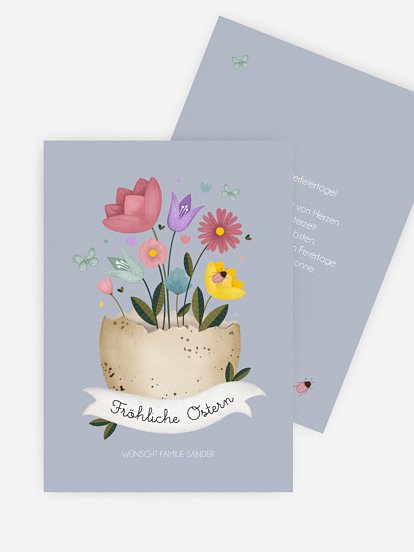 Osterkarte Eivase