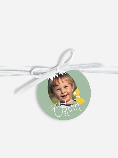 Geschenkeanhänger Kleines Küken