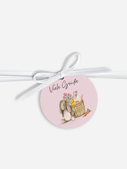 Geschenkeanhänger Geschenkkorb