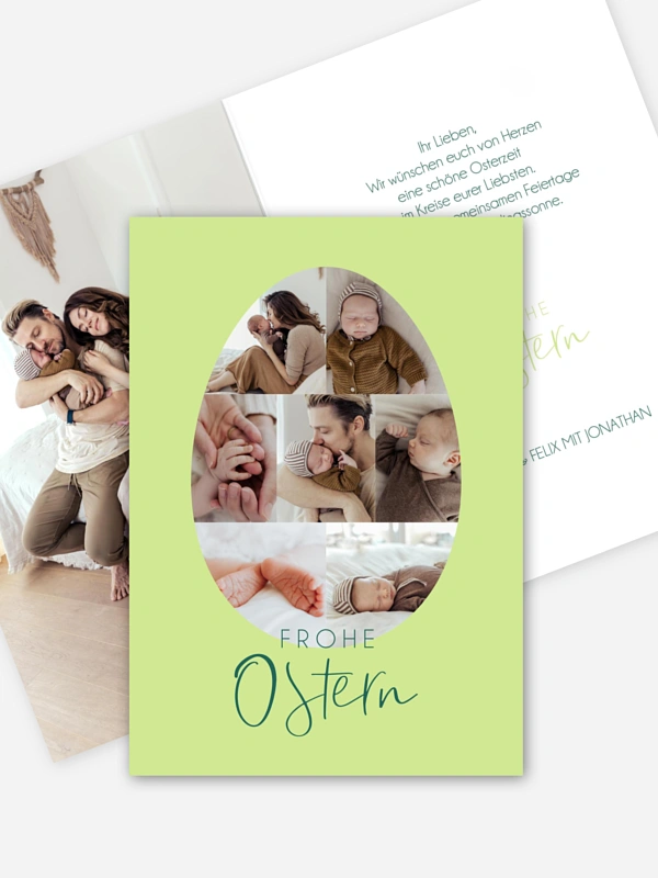 Osterei Collage