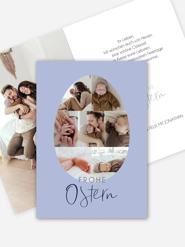 Osterei Collage