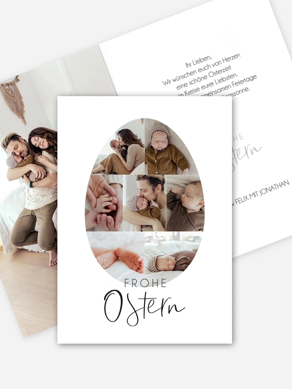 Osterei Collage