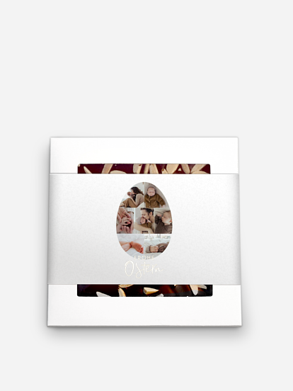 Schokolade Ostern Osterei Collage