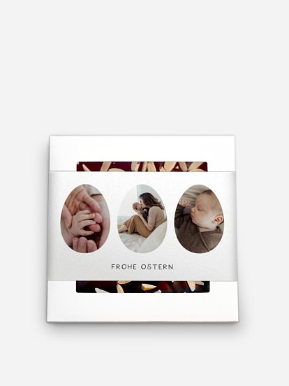 Schokolade Ostern Dreierlei Osterei