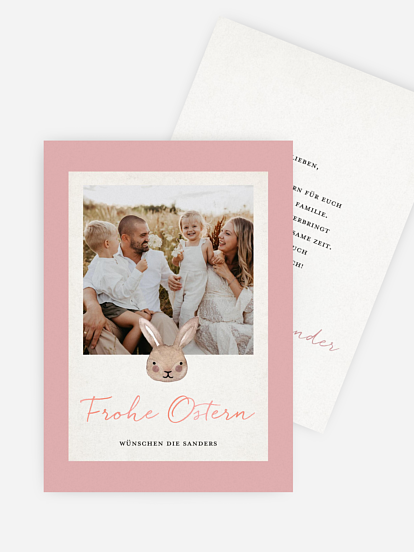 Osterkarte Mein kleiner Hase