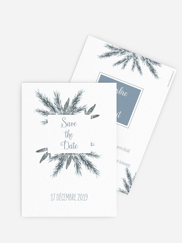 Save the date Pin en aquarelle