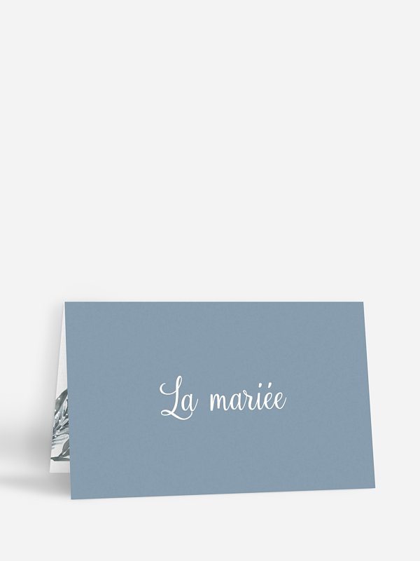 Marque-place mariage Pin en aquarelle