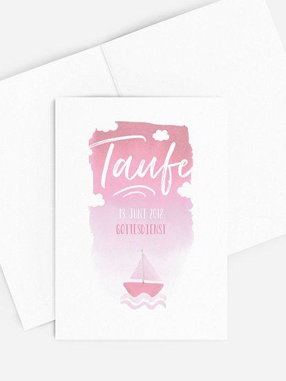 Kirchenheft Taufe Schiffsreise