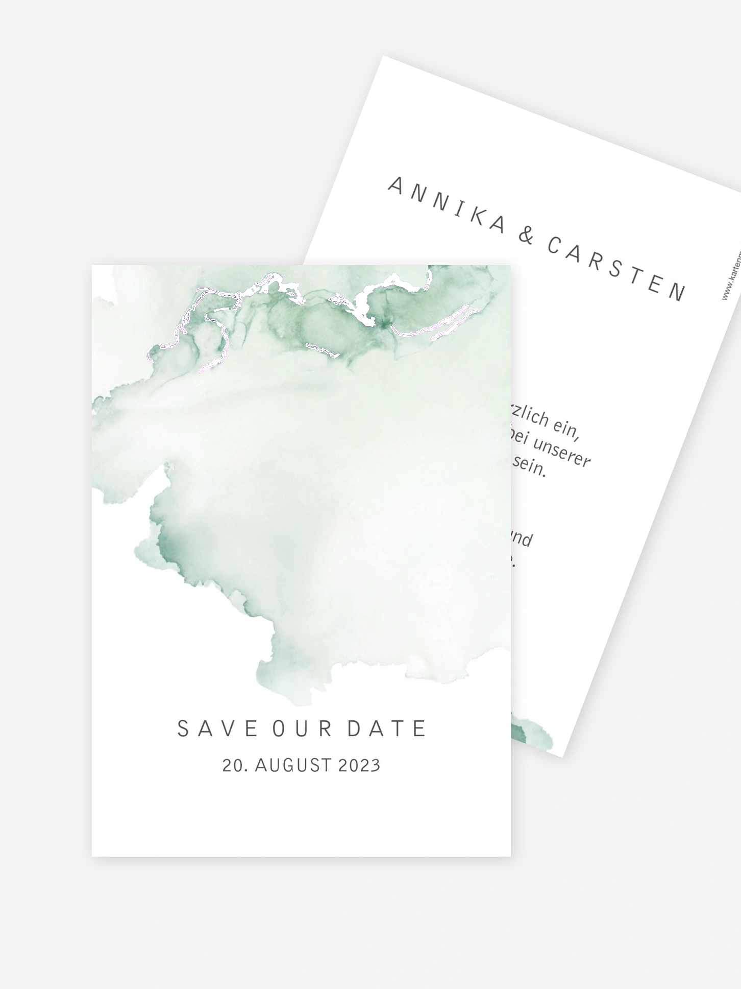 Save-the-Date Karte Bella Premium