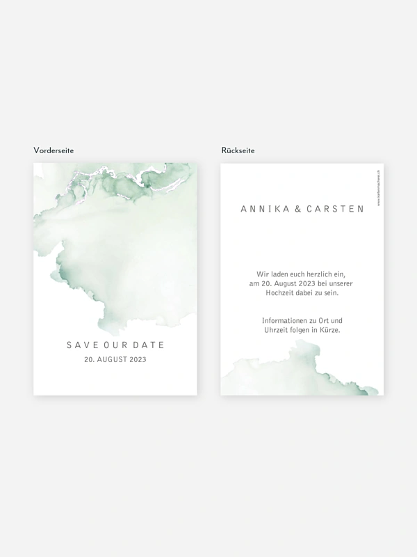 Save-the-Date Karte Bella Premium